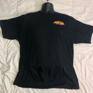 Halloween Horror Nights Universal Studios Scare Zone Black Shirt Size XXL